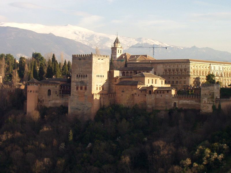 Totalansicht der Alhambra