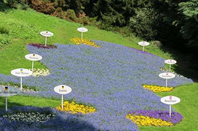 Blumeninsel Mainau im Bodensee