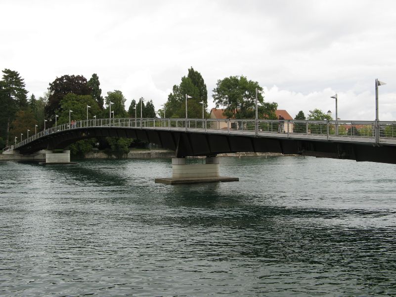 Fahrradbrücke in Konstanz