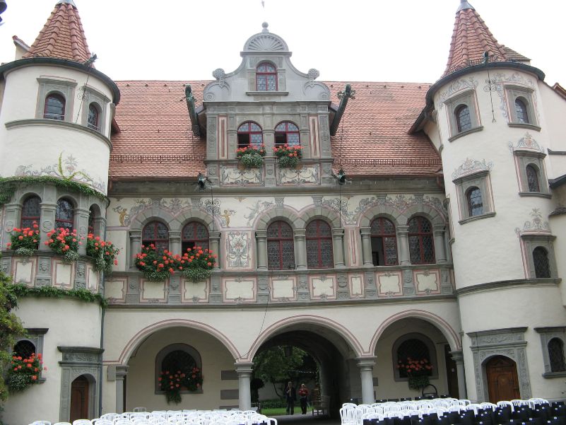Innenhof des Rathauses