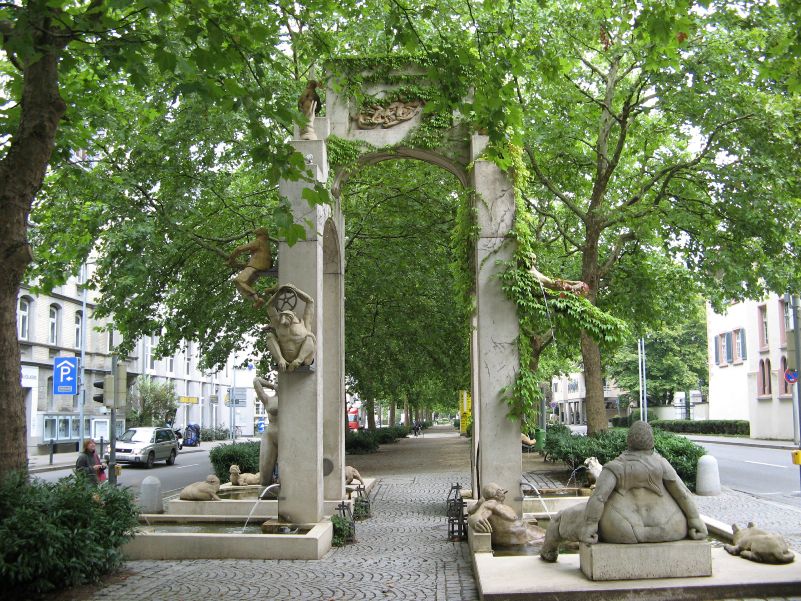Laubebrunnen in Konstanz