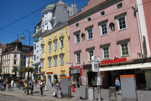 Linz an der Donau, Hauptstadt von Oberösterreich