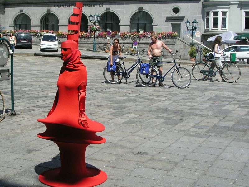 Das jährliche Pflasterspektakel in Linz