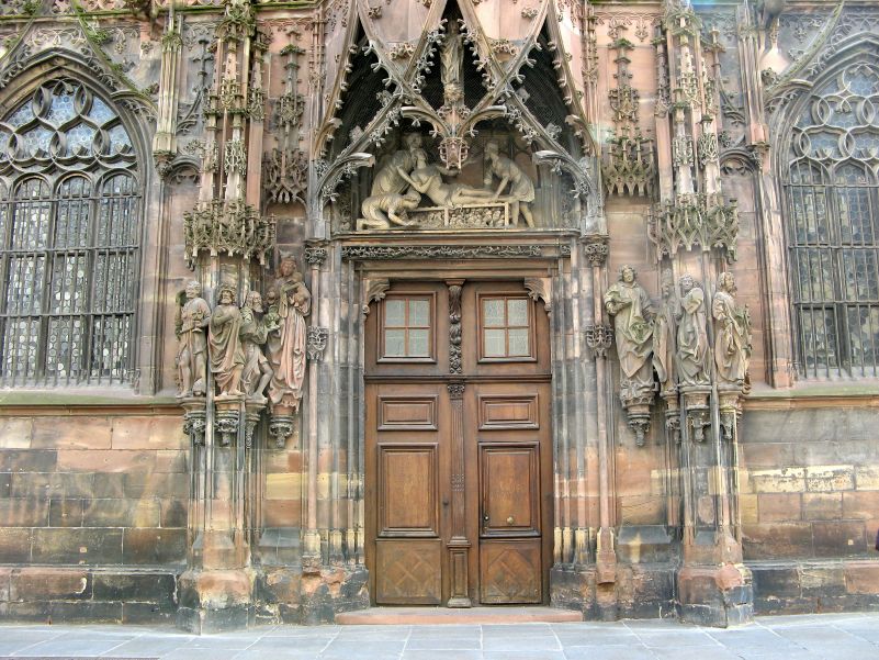 Strassburg, Nordtor des Münsters