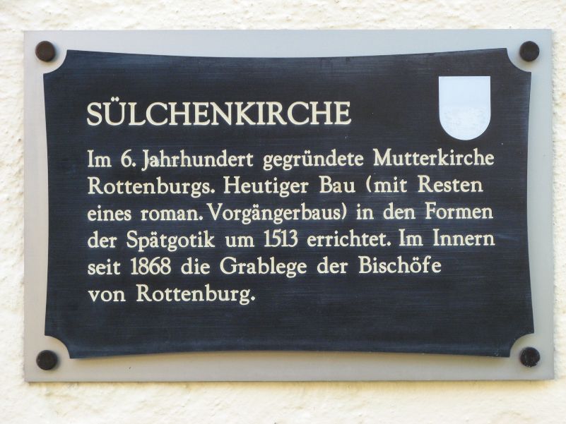 Sülchenkirche zwischen Rottenburg und Wurmlingen