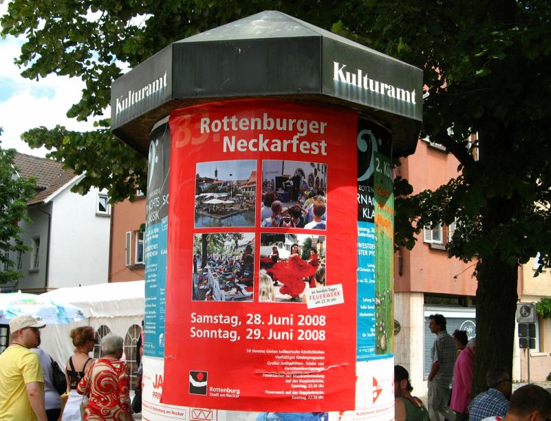 Neckarfest in Rottenburg