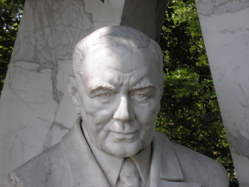 Das Denkmal für den Komponisten Franz Lehar