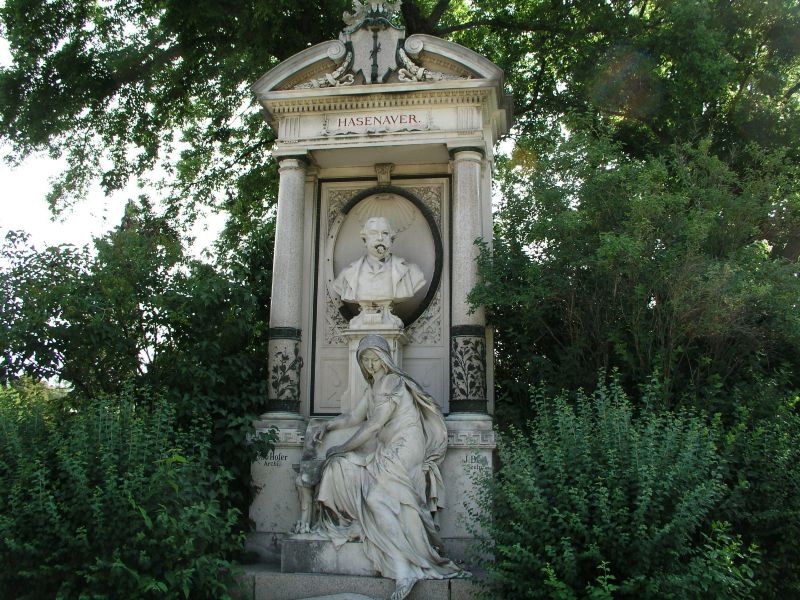 Grab von Karl Freiherr von Hasenauer