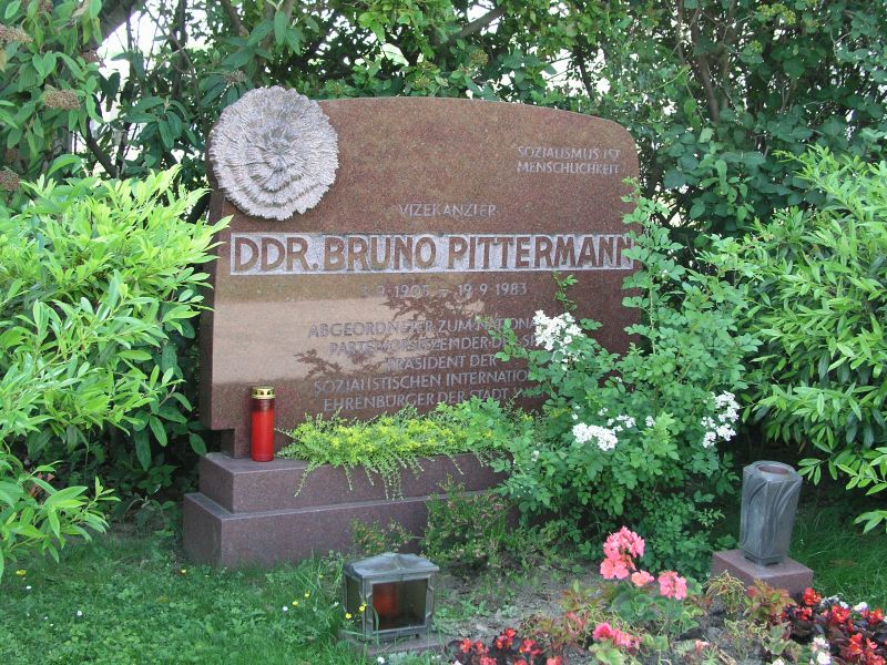 Grab von DDr. Bruno Pittermann auf dem Wiener Zentralfriedhof