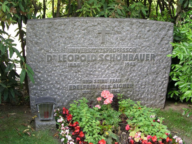 Grab von Leopold Schönbauer auf dem Wiener Zentralfriedhof