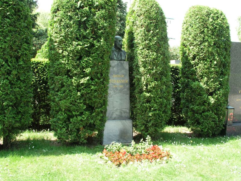 Ehrengrab von Arthur Strasser auf dem Wiener Zentralfriedhof