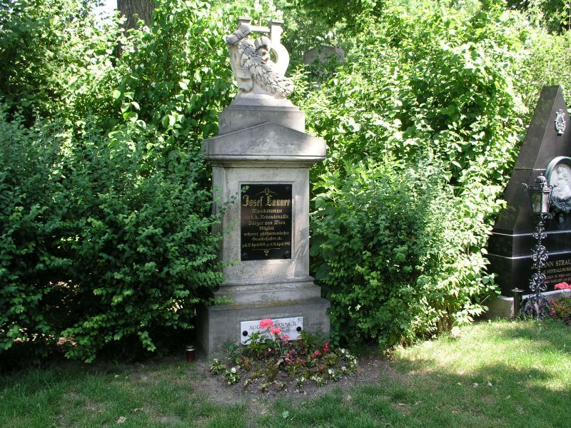 Ehrengrab von Josef Lanner auf dem Wiener Zentralfriedhof