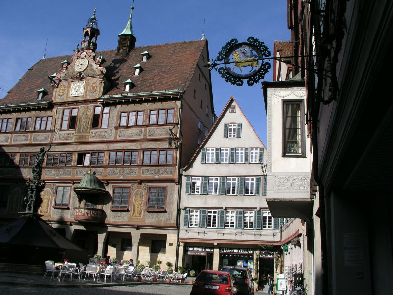 Marktplatz in Tübingen